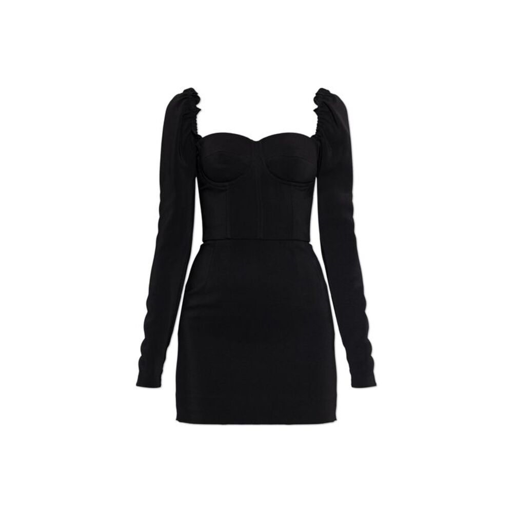 Short dress with long sleeves